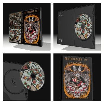 Watercolor Instructional DVD by Myke Chambers