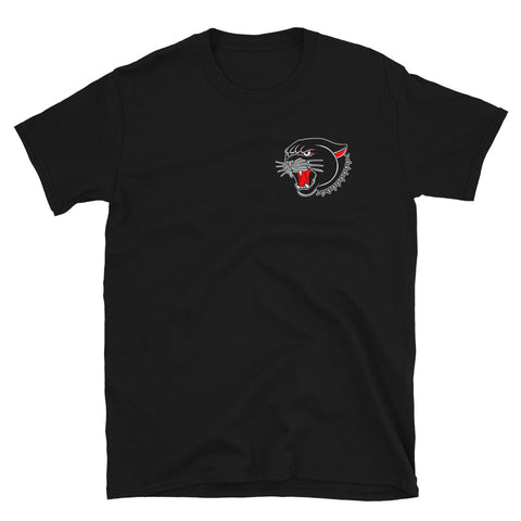 Untamed Panther Short-Sleeve Unisex T-Shirt by Myke Chambers
