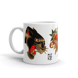 White glossy True Love mug