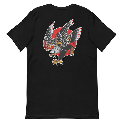 "Screaming Eagle" Front/Back T-Shirt by Myke Chambers